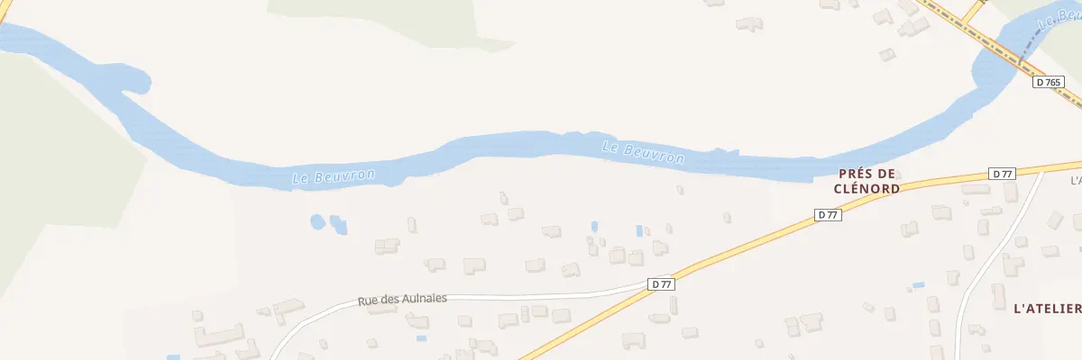 Plan du 17 Rue des Aulnaies à Cellettes