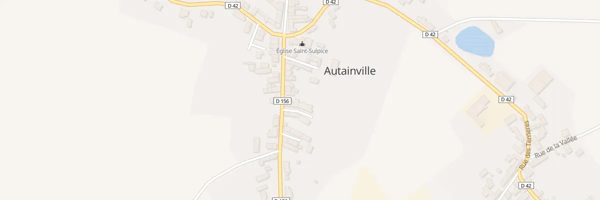 Plan du 20 Rue de la Forêt à Autainville
