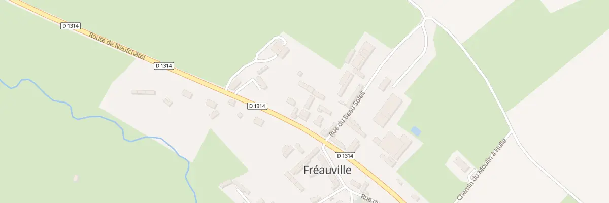 Plan du 5061 Le Bourg à Fréauville