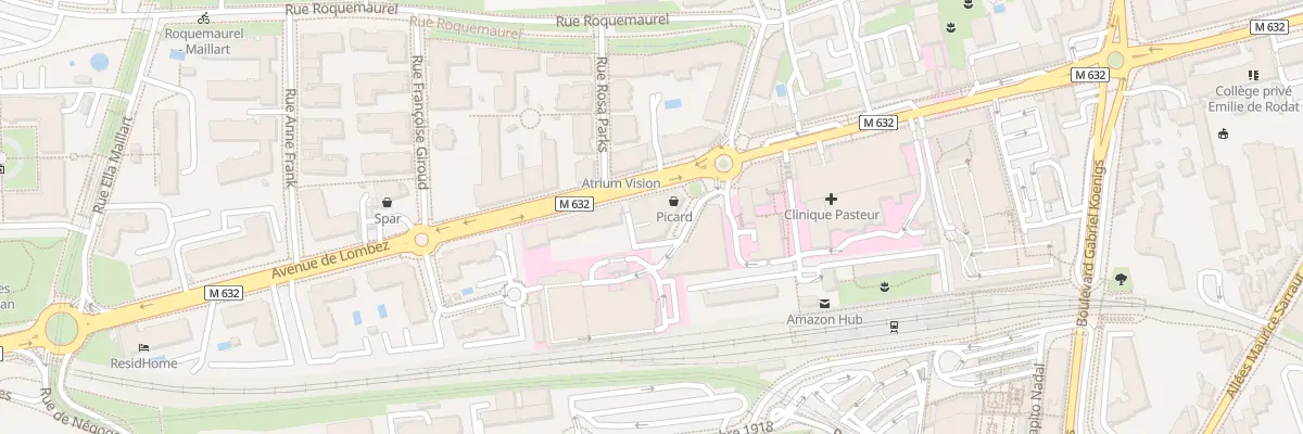 Plan du 59 Av de Lombez à Toulouse