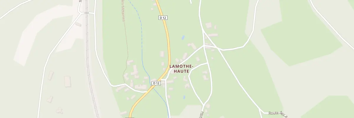 Plan du 51 Rte de Caussidal à Lamothe-Fénelon
