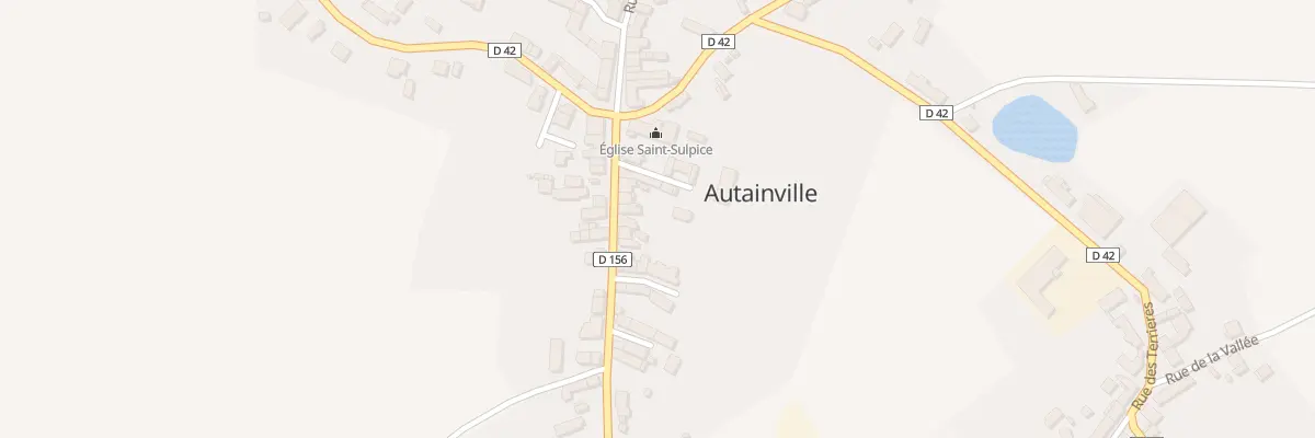 Plan du 14 Rue de la Forêt à Autainville