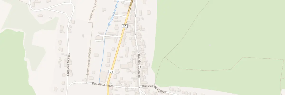Plan du 29 Rue des Capucins aux Andelys