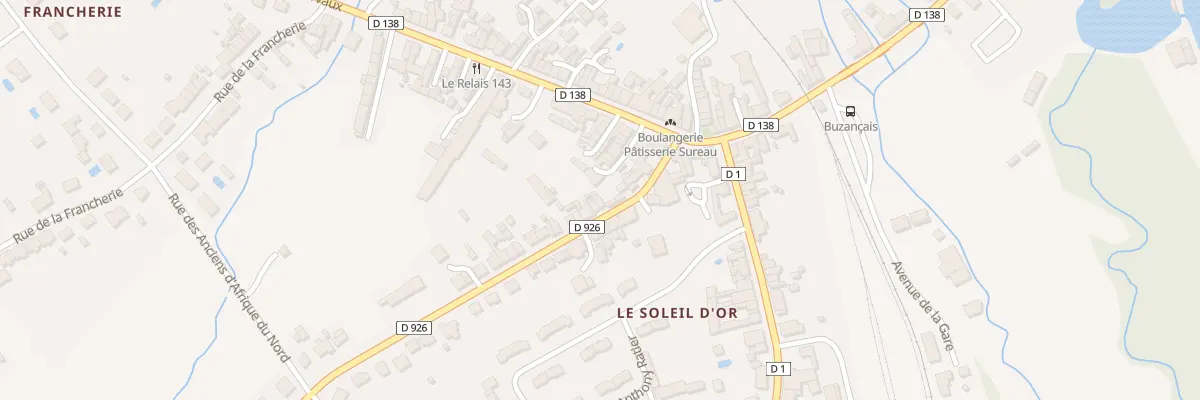 Plan du 18 Rue de la Résistance à Buzançais