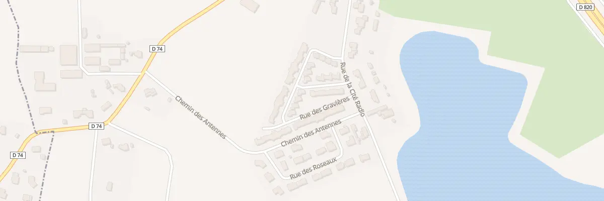 Plan du 6 Rue des Gravières à Vernet
