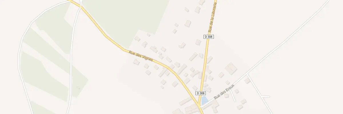 Plan du 14 Rue des Vignes au Boullay-Mivoye