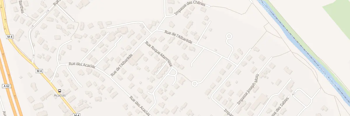 Plan du 20 Rue de l’Albarède à Saint-Alban