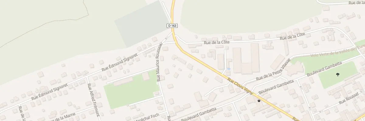 Plan du 27 Rue Clovis Vigny à Ézy-sur-Eure