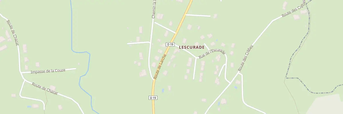 Plan du 5026 Lescurade à Saint-Cernin-de-Larche