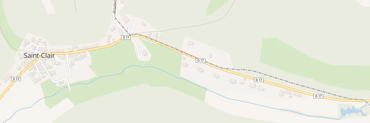 Plan du 5077 Les Sagnoles à Saint-Clair