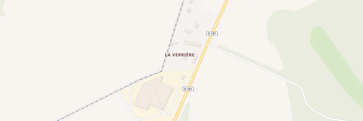 Plan de La Verriere à Douains