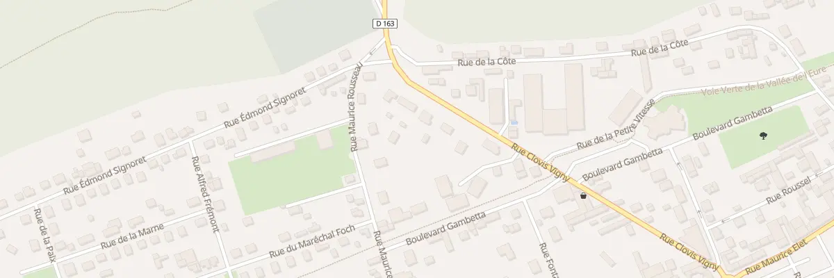 Plan du 23 Rue Clovis Vigny à Ézy-sur-Eure