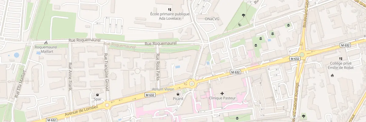 Plan du 80 Av de Lombez à Toulouse