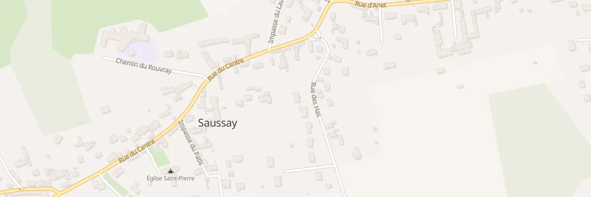 Plan du 6 Rue des Has à Saussay
