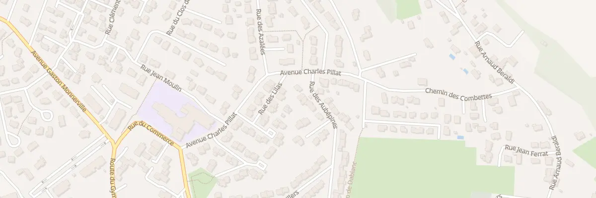 Plan du 3 Rue des Aubépines à Pradines