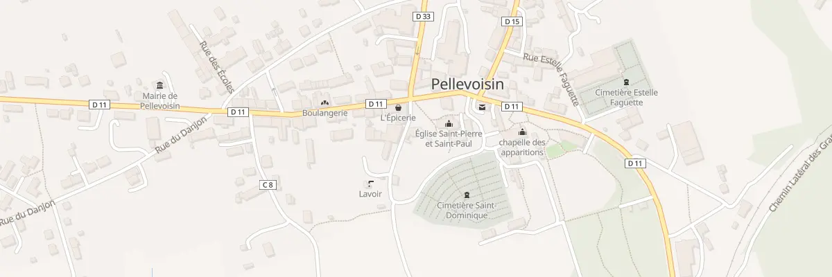 Plan du 2 Rue de la Fosse du Bourg à Pellevoisin