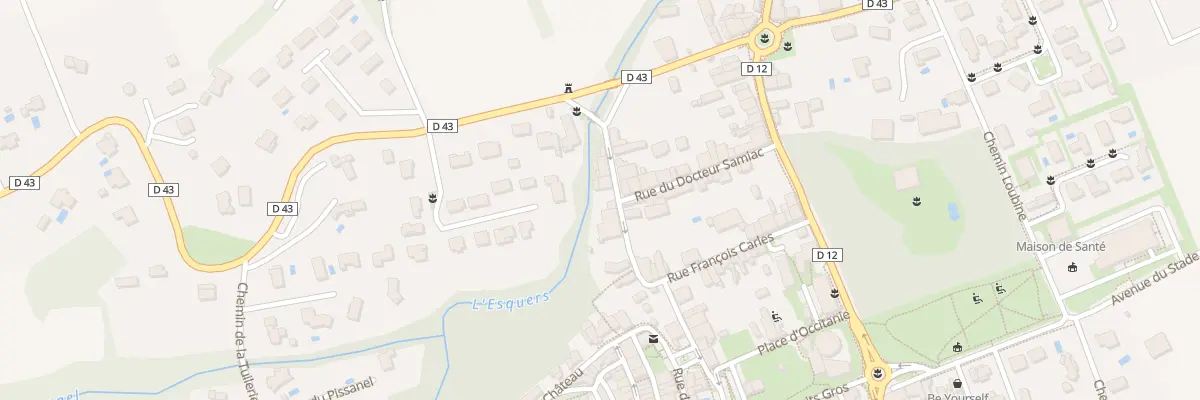 Plan du 7 Rue Jean Nouzies à Miremont