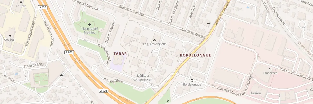 Plan du 275 Rte de Seysses à Toulouse