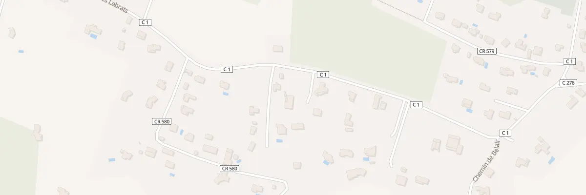 Plan du 3750 Che des Lebrats à Montauban