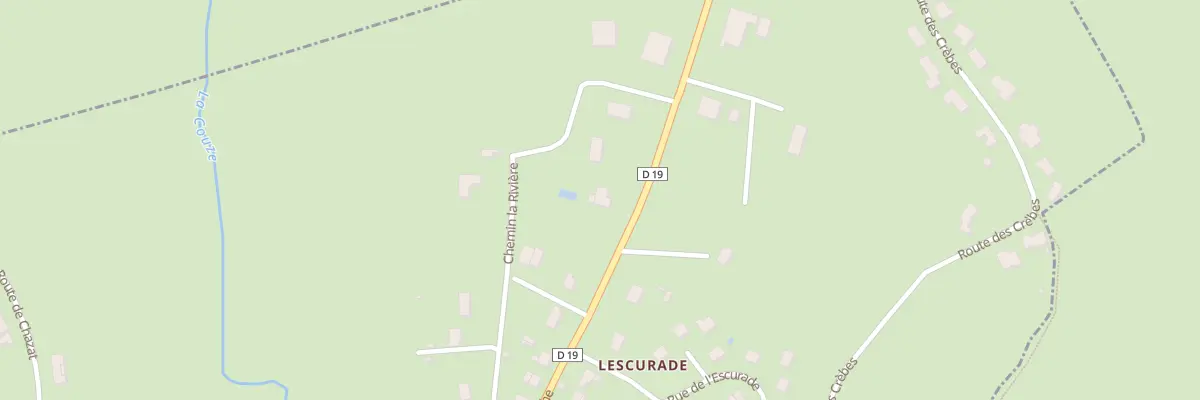 Plan du 5128 Lescurade à Saint-Cernin-de-Larche