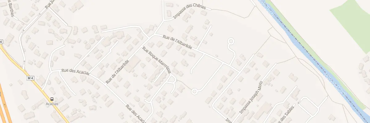 Plan du 24 Rue de l’Albarède à Saint-Alban