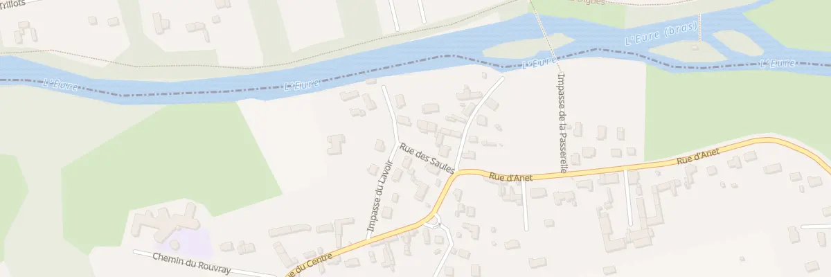 Plan du 4 Rue des Saules à Saussay