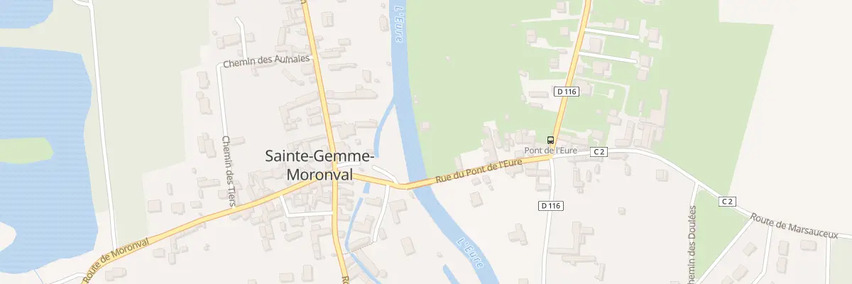 Plan du 1 Rue du Pont de l’Eure à Sainte-Gemme-Moronval