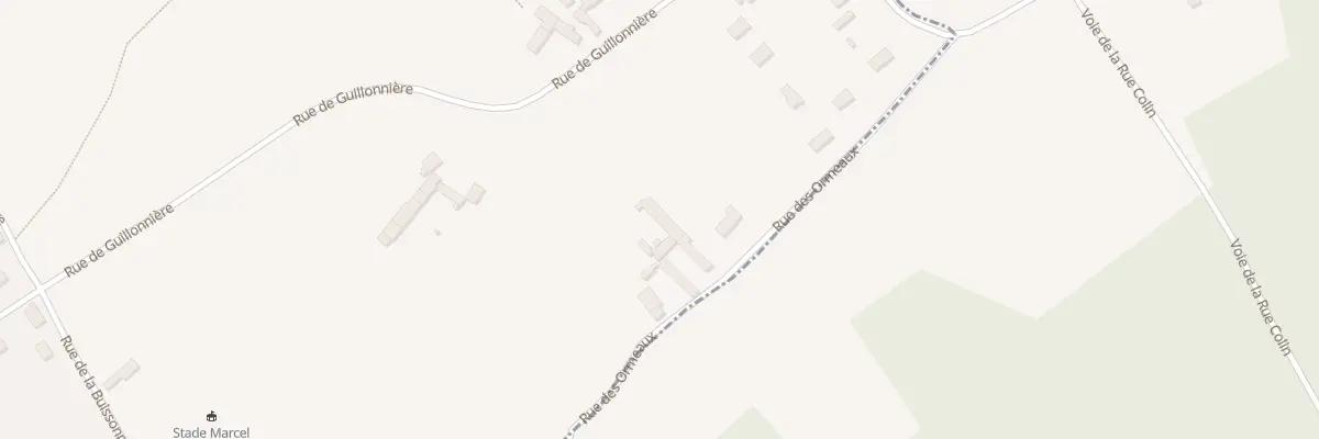 Plan du 16 Rue de la Guillonniere à Cormeray