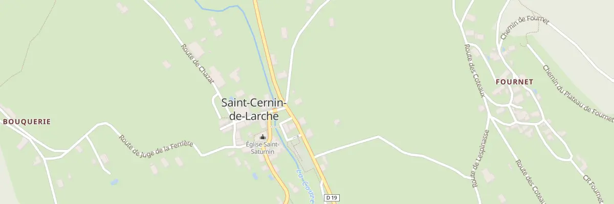 Plan du 5545 Fournet à Saint-Cernin-de-Larche