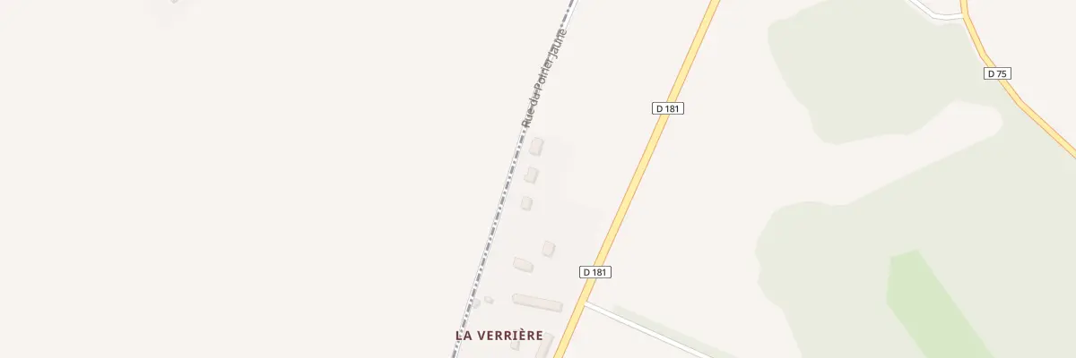 Plan du 3 Rue du Poirier Jaune à Douains