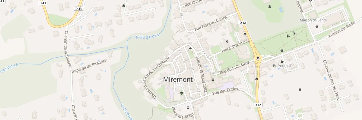 Plan du 6 Rue du Four à Miremont