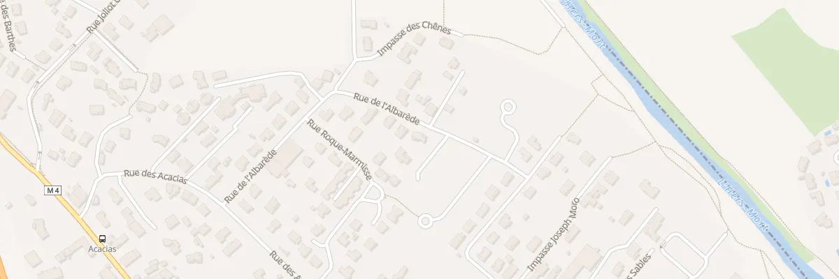 Plan du 22 Rue de l’Albarède à Saint-Alban