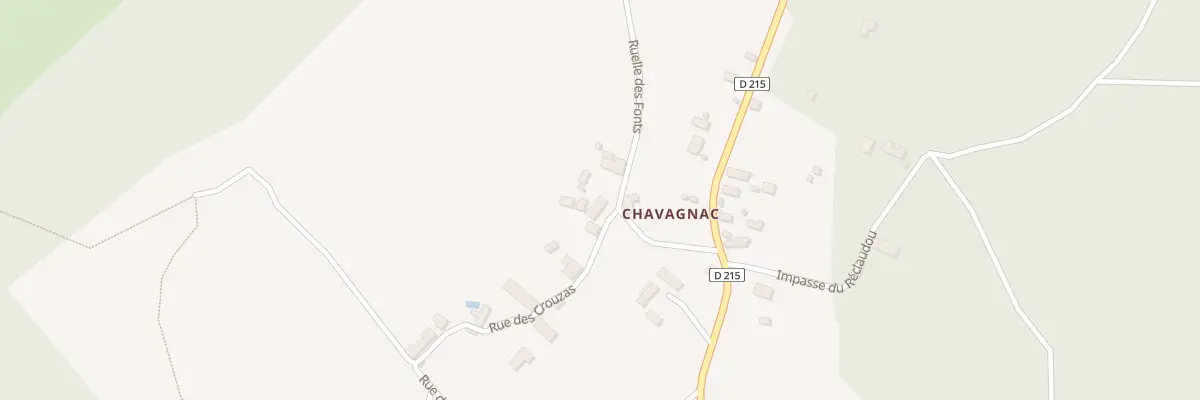 Plan du 5317A Chavagnac à Meuzac