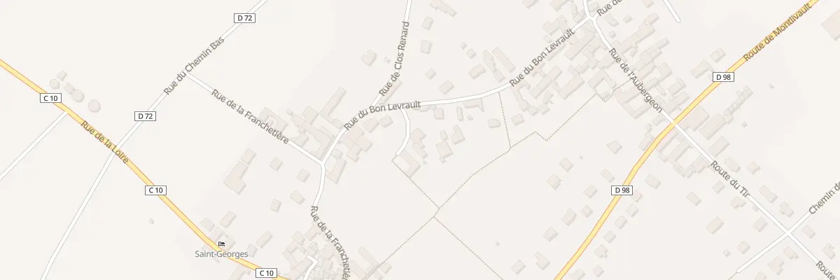 Plan du 7 Rue du Bon Levrault à Saint-Claude-de-Diray