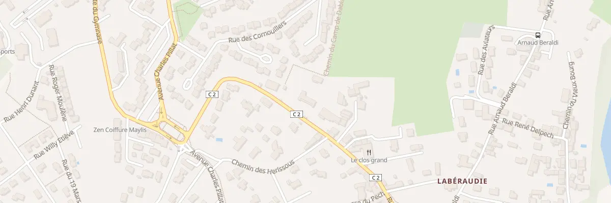 Plan du 20 Rue des Claux Grands à Pradines
