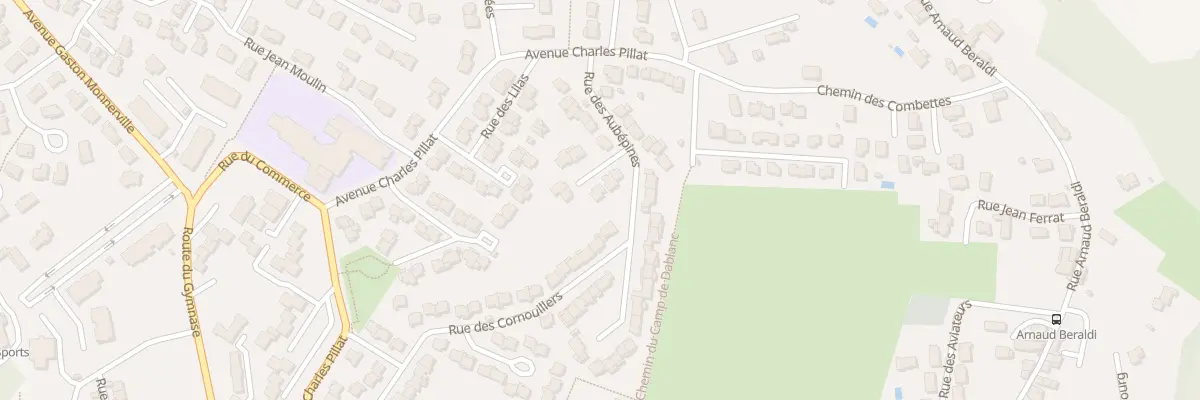 Plan du 21 Rue des Aubépines à Pradines