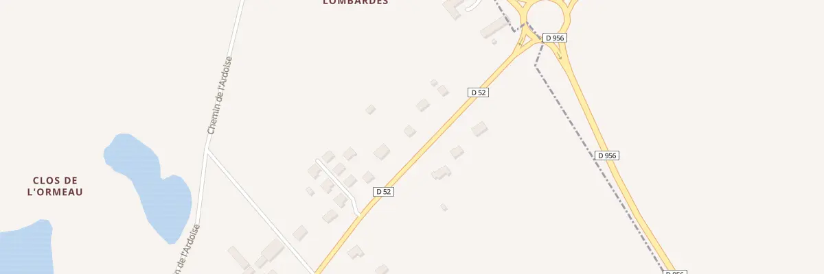 Plan du 11 Rte de Fougères à Cormeray