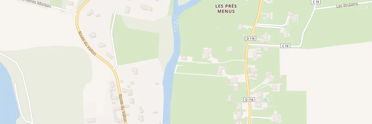 Plan du 35 Rte de Cherisy à Sainte-Gemme-Moronval
