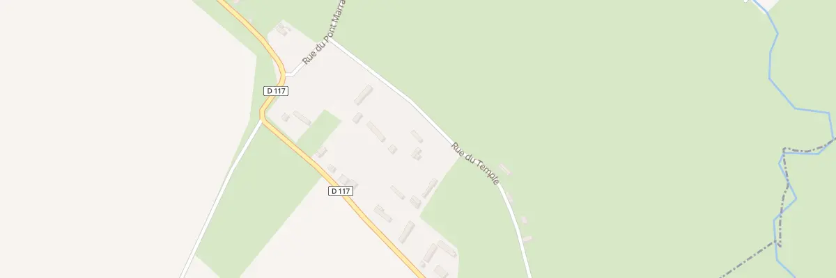 Plan du 3 Rue du Temple à Fréauville