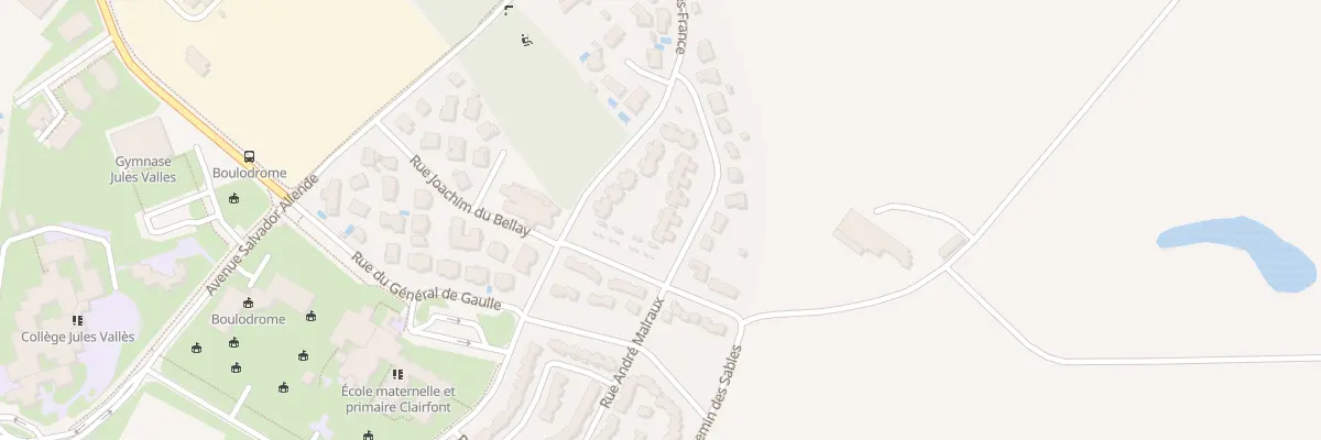 Plan du 15 Rue André Malraux à Portet-sur-Garonne