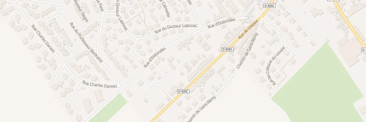 Plan du 39 Rue d’Etalondes à Eu