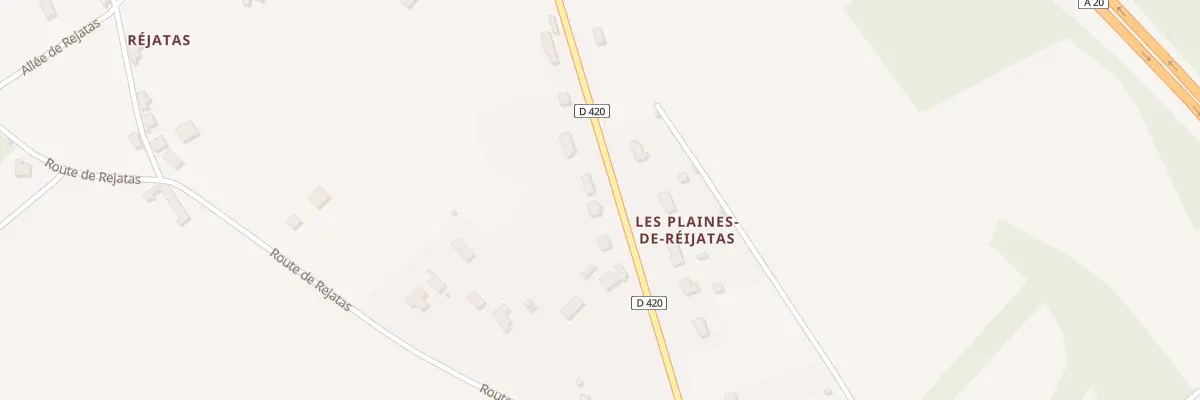 Plan du 5312 Les Plaines de Rejatas à Vicq-sur-Breuilh