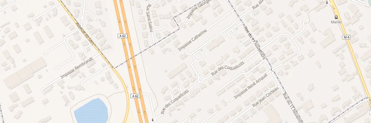 Plan du 29 Rue du Onze Novembre 1918 à Aucamville