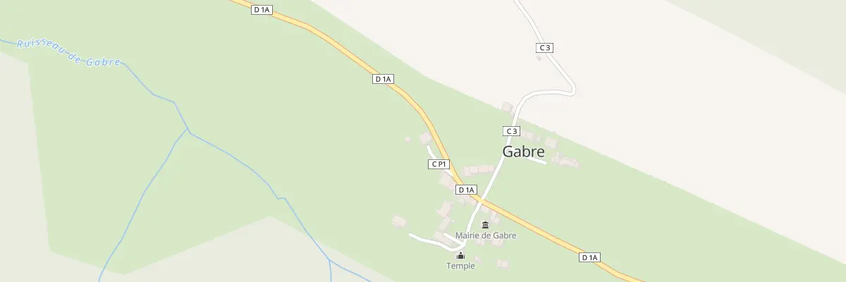 Plan du 28 Canet à Gabre