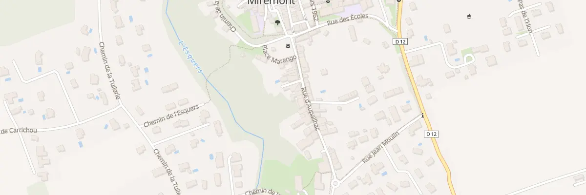 Plan du 14 Rue d’Aupailhac à Miremont