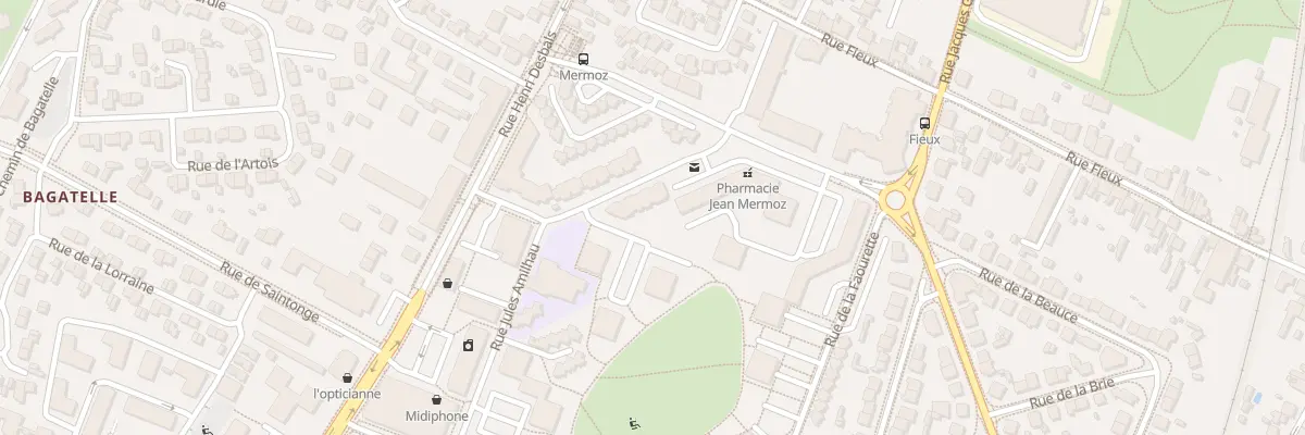 Plan du 34 Rue Jules Amilhau à Toulouse