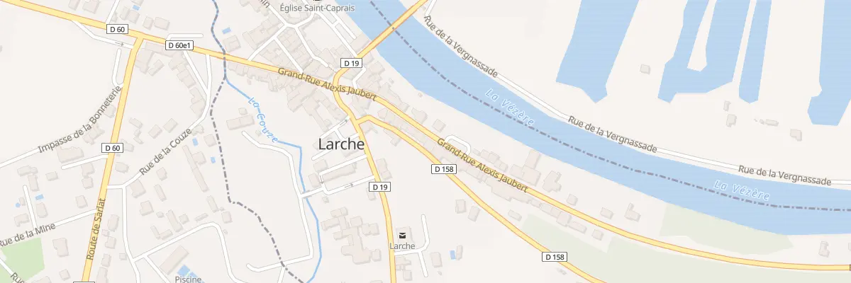 Plan du 38 Rue Alexis Jaubert à Larche