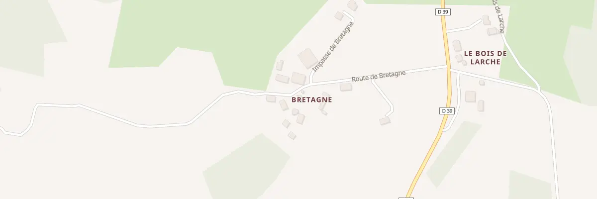 Plan du 5033 Bretagne à Montgibaud
