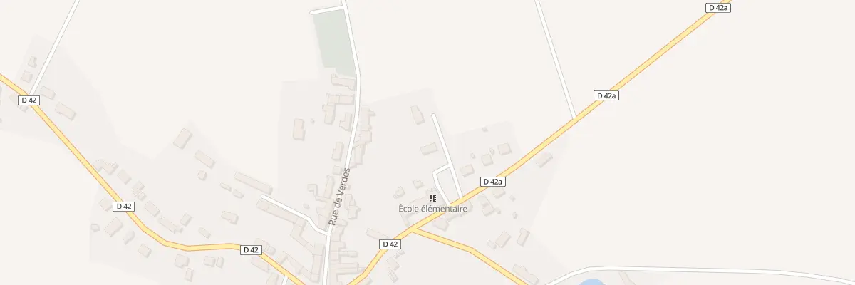 Plan du 12 Rue de la Mairie à Autainville