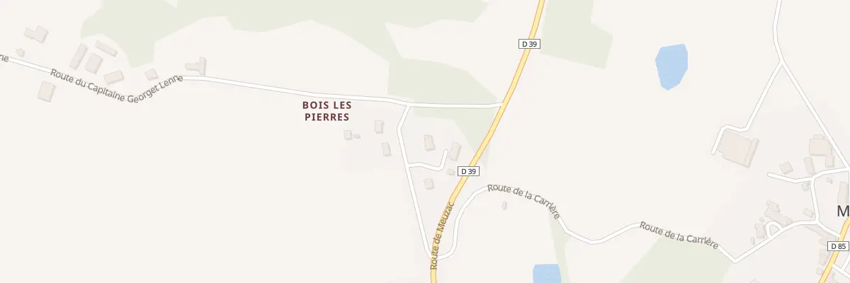 Plan du 5029 La Carriere à Montgibaud